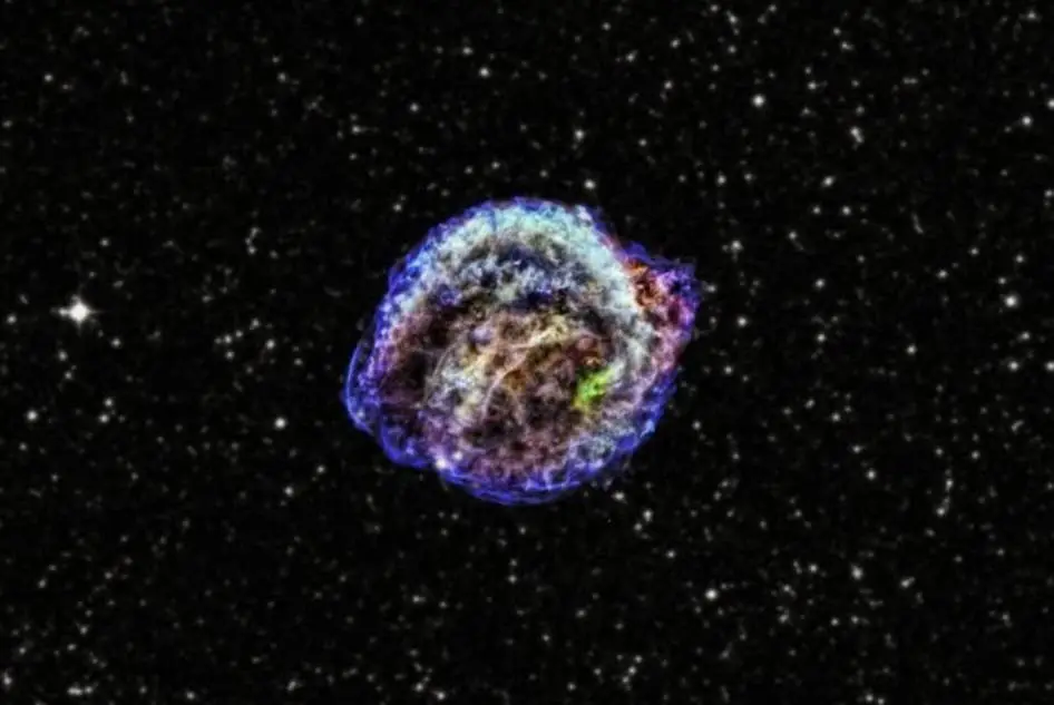 Kepler's Supernova, vestige de supernova historique.